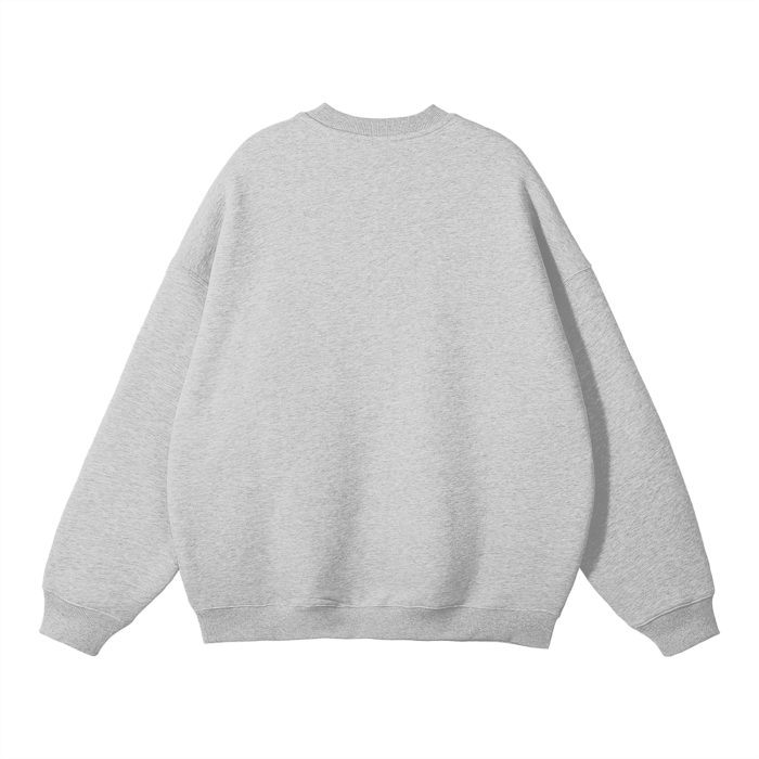 Streetwear Unisex Solid Color Fleece Pullover