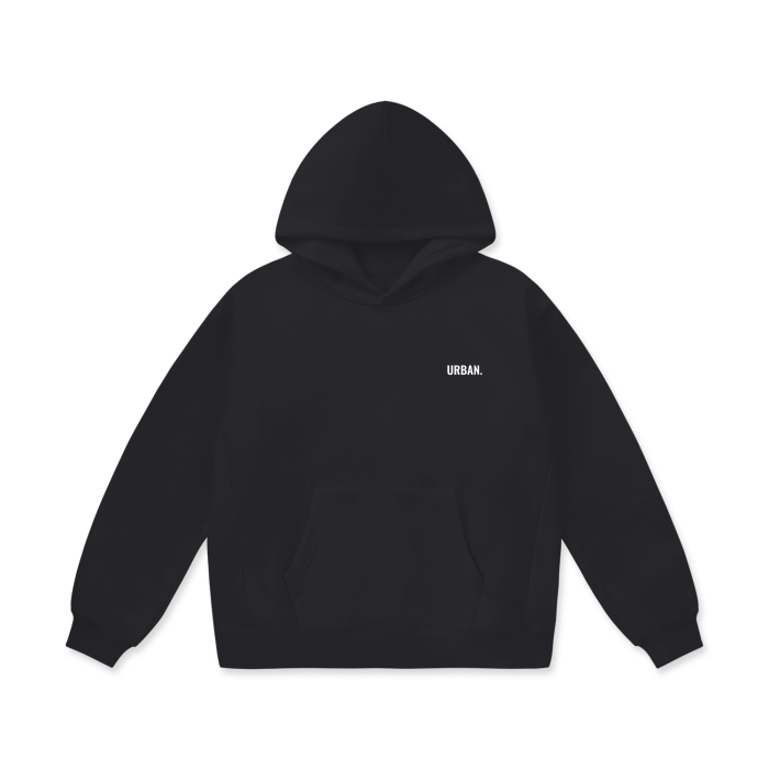 Oversize Heavyweight Fleece Hoodie - 460 GSM